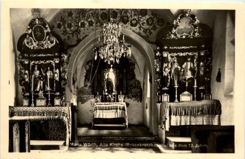 Maria Wörth, am Wörthersee, Alte Kirche