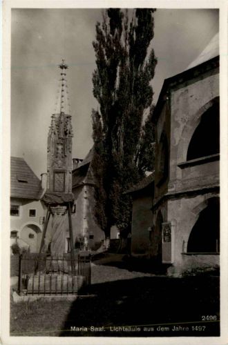 Maria-Saal, Lichtsäule aus dem jahre 1497