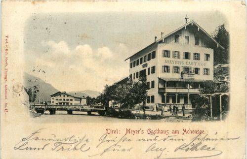 Achensee, Meyers Gasthaus