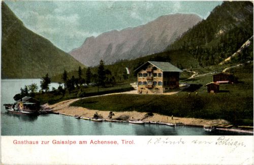 Achensee, Gasthaus zur Gaisalpe