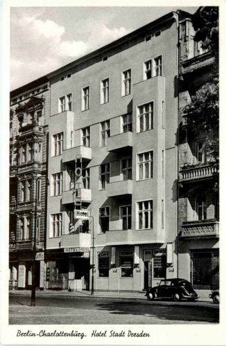 Berlin-Charlottenburg - Hotel Stadt Dresden