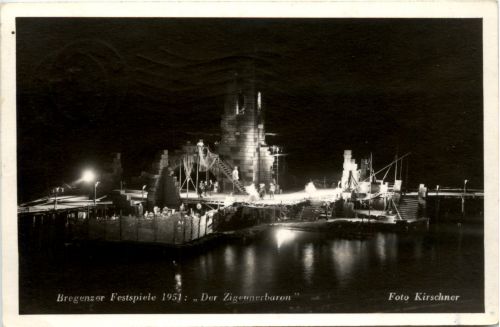 Bregenz, Festspiele -Der Zigeunerbaron 1951