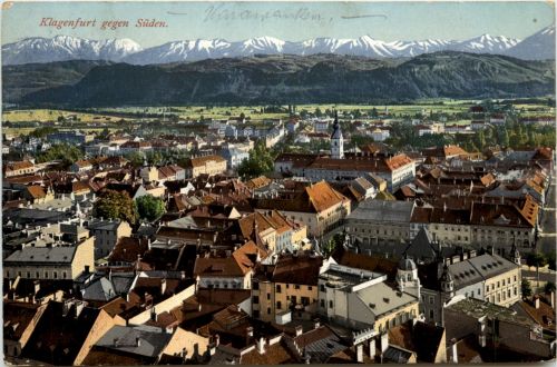 Klagenfurt, gegen Süden