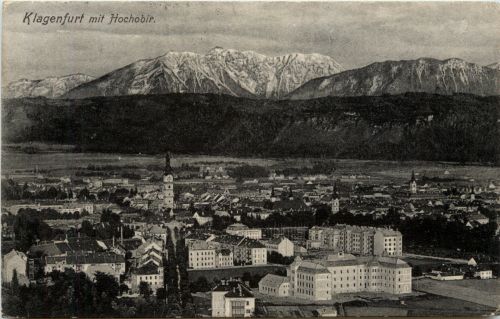 Klagenfurt, mit Hochobir
