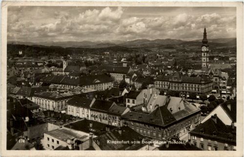 Klagenfurt, vom Dom gegen Nordost