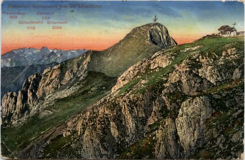 Eisenerz, Reichenstein mit Schutzhütte