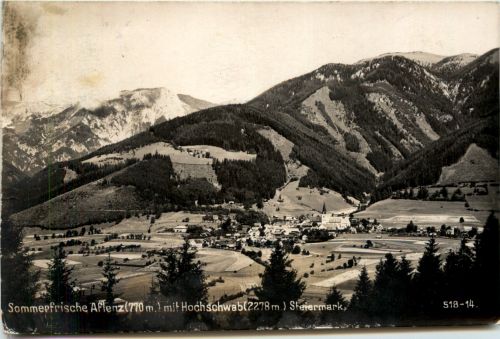 Aflenz, mit Hochschwab