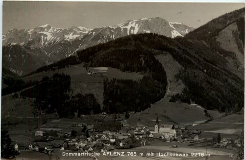 Aflenz, mit Hochschwab