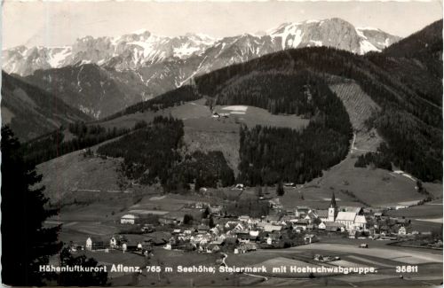 Aflenz, mit Hochschwabgruppe