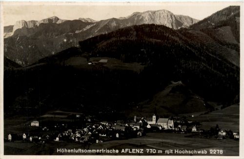 Aflenz, mit Hochschwab