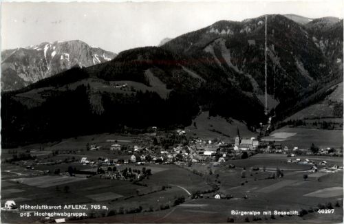 Aflenz, gegen Hochschwabgruppe
