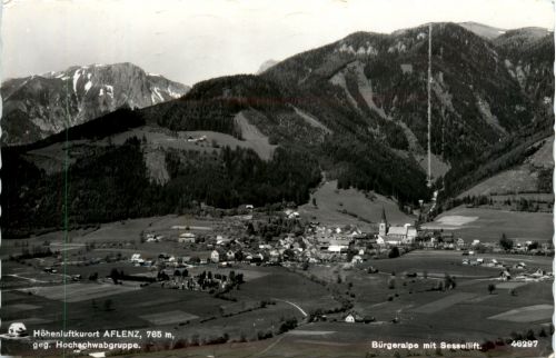 Aflenz, gegen Hochschwabgruppe