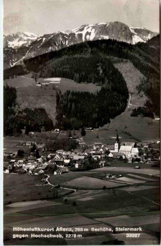 Aflenz, gegen Hochschwab