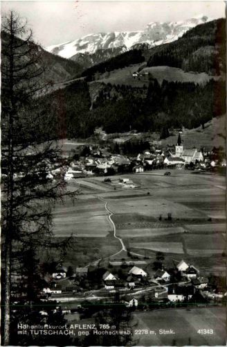 Aflenz, gegen Hochschwab mit Tutschach