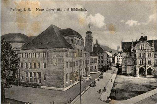 Freiburg i.Br., Neue Universität und Bibliothek