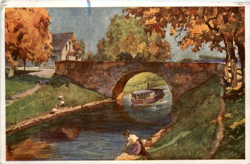 Klagenfurt, Dampfer loretto im Lendkanal