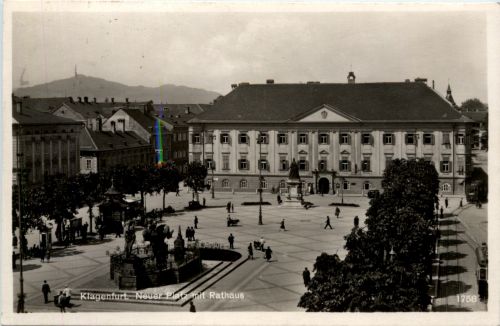 Klagenfurt, neuer Platz mit Rathaus