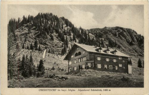 Oberstdorf, Alpenhotel Schönblick