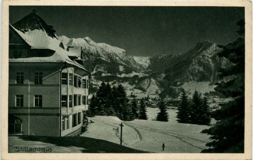 Oberstdorf, Kuranstalt Stillachhaus von Dr. Saathoff