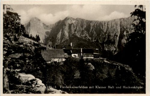 Vorderkaiserfelden mit kl.Halt und Hackenköpfe