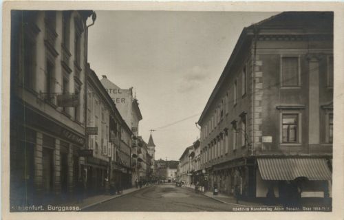 Klagenfurt, Burggasse