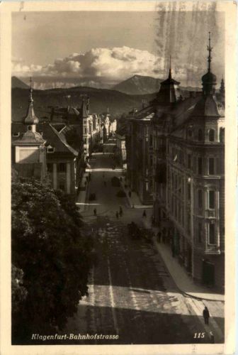 Klagenfurt, Bahnhofstrasse