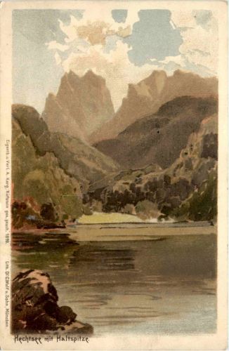 Kufstein, Hechtsee mit Haltspitze