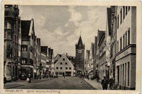 Mindelheim/Bayern/Schwaben/Unterallgäu - Obere Maximilianstrasse