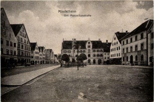 Mindelheim/Bayern/Schwaben/Unterallgäu - Untere Maximilianstrasse