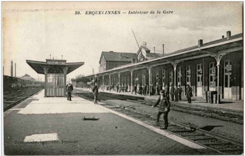 Erquelinnes - Interieur de la Gare