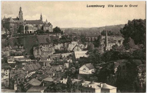 Luxembourg - Ville basse du Grund