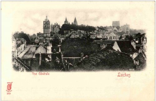 Loches - Vue generale