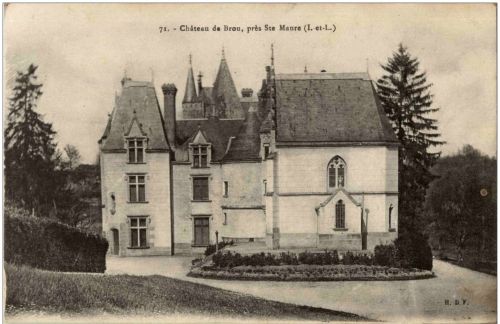 Chateau de Brou pres Ste Maure