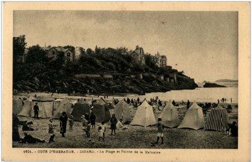 Dinard - La Plage et Pointe de la Malouine