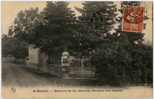 Saint Raphael - Demeure de Ch. Gounod