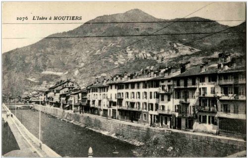 L Isere a Moutiers