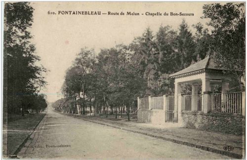 Fontainebleau - Route de Melun