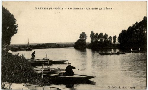 Vaires - La Marne un coin de Peche