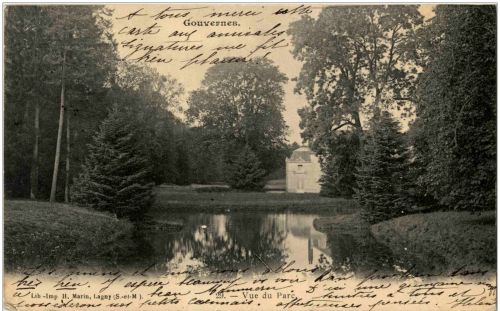 Gouvernes - Vue du Parc