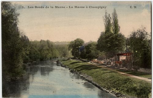 La Marne a Champigny