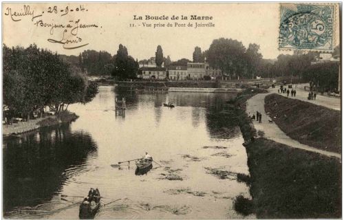 Joinville vue prise du pont