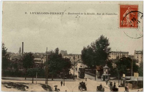 Levallois - Perret - Boulevard de la Revolte - Rue de Courcelles