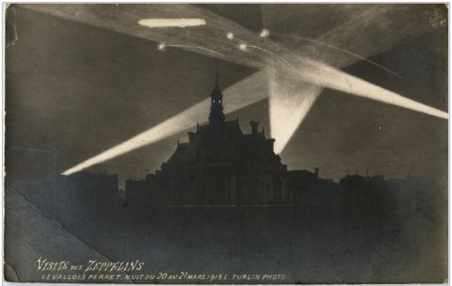 Levallois - Perret - Visite des Zeppelins - Nuit du 20 au 21 Mars 1915