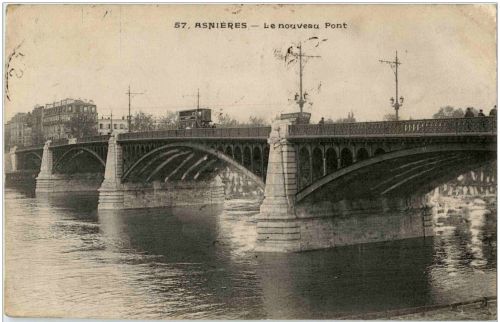 Asnieres - Le nouveau Pont