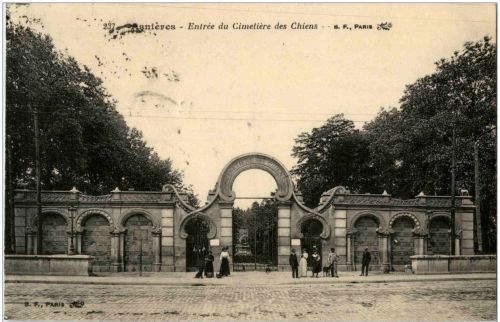 Asnieres - Entree du Cimetiere des Chiens