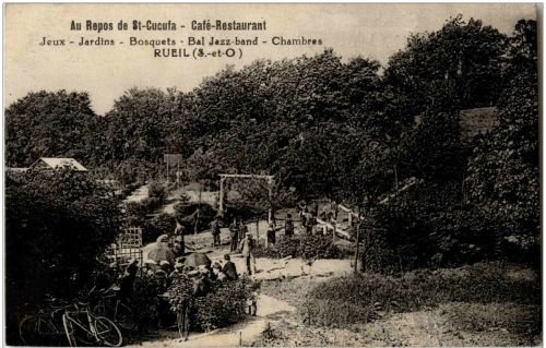 Rueil - Au Repos de St. Cucufa - Cafe Restaurant