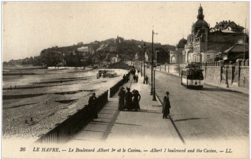 Le Havre - Le Boulevard Albert Tramway