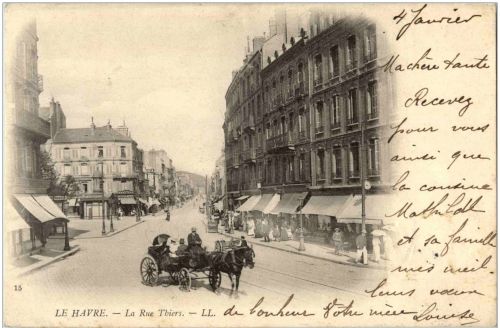 Le Havre - La Rue Thiers