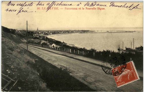 Le Havre - Panorama et la Nouvelle Digue