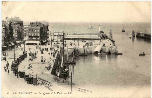 Le Treport - Les Quais et le Port